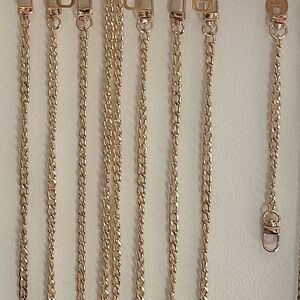 Unbranded - gold - Non adjustable chains, bag strap, necklace